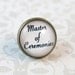 Master of Ceremonies Tie Pin, Tie Tack, Lapel Pin, Wedding Pin