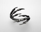 Double Claw Starling Ring in STG Silver