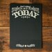 Today List Chalkboard Daily Organizer