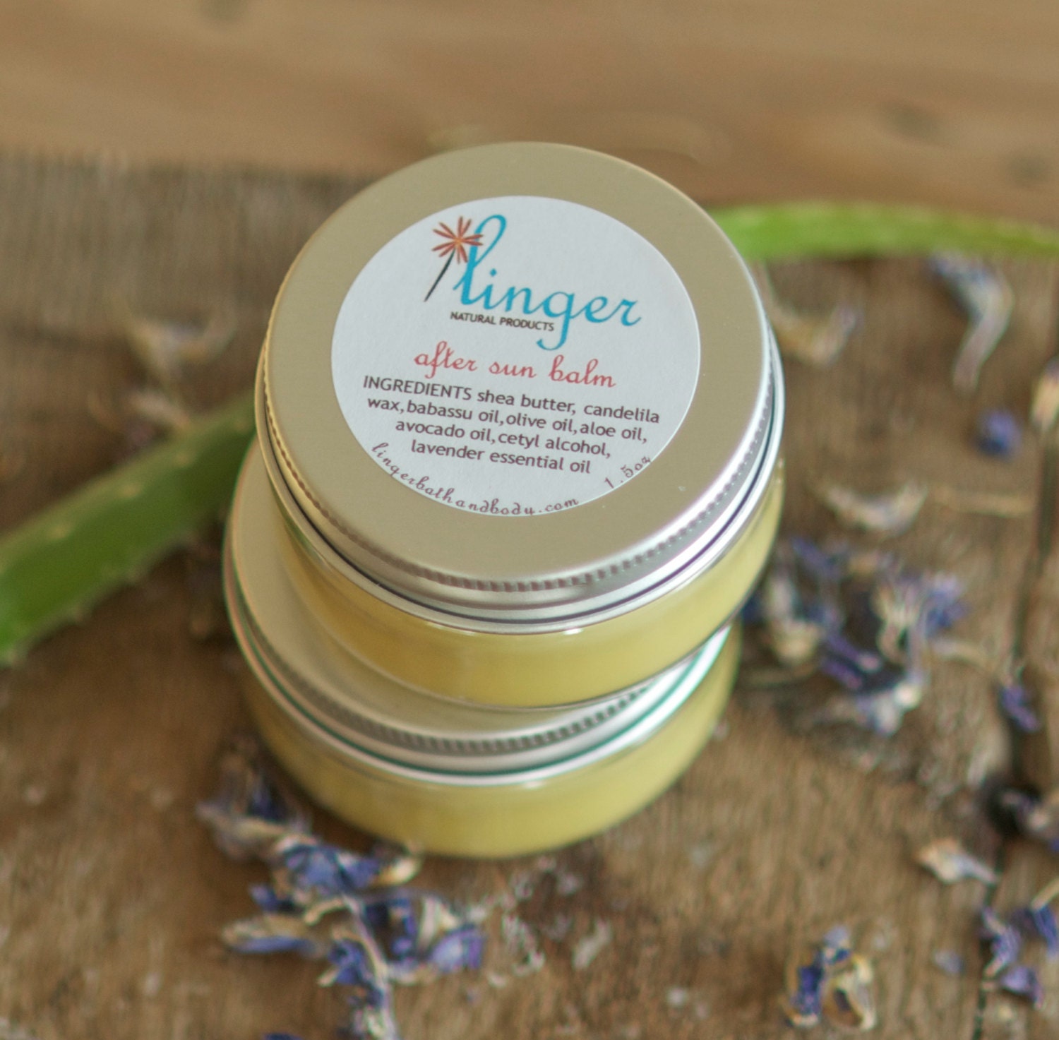 After Sun Balm - vegan lavender natural