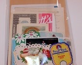 Vintage  Paper Ephemera Inspiration Surprise Pack