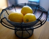 1940s Paris wirework basket