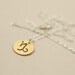 Zodiac necklace - dainty necklace for personalized gift in gold and silver combination