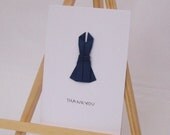 Origami Card - Elegant Dress - Thankyou C6 Size