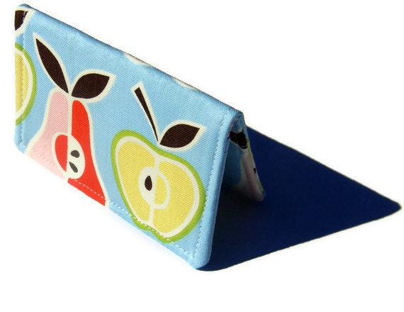 Card Wallet - Mod Pears Alexander Henry - business card, credit card, gift card holder