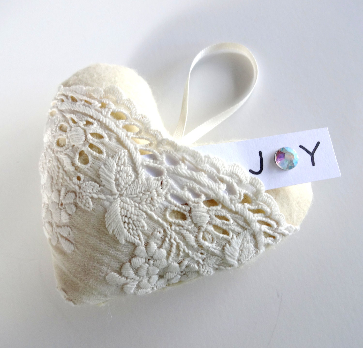 Heart Softie - Ornament - Sachet Embroidery Design for Machine Embroidery - In-The-Hoop