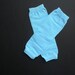 Layette Gown Monogrammed w/Name in Baby Blue & Navy