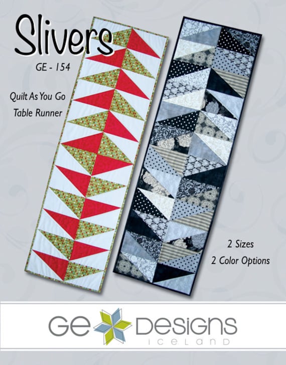 Slivers - Table Runner Pattern