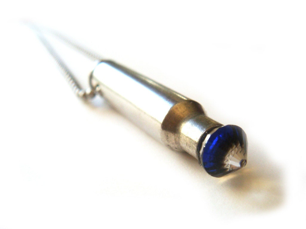 Silver Bullet Necklace