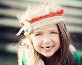 Boho Style Headband Feather Headdress Photography Prop