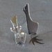 Sterling Silver Llama studs - post earrings