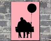 Custom Wedding Silhouette Couple from your photo Bride and Groom Printable 8x10 Choose your color Wedding Gifts Reception Decor