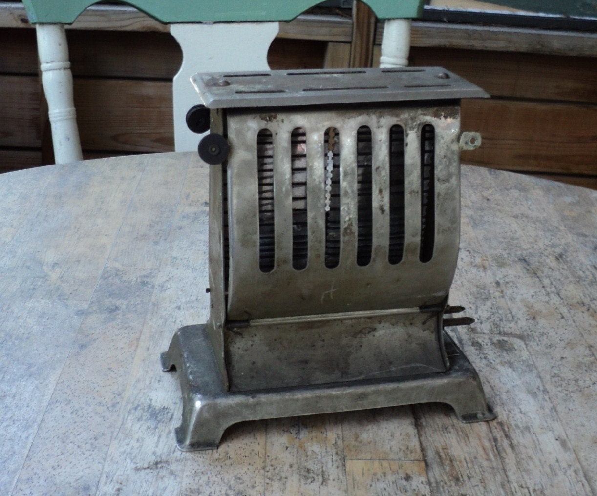 Antique Electric Toaster 1920s National Stamping and Electric Works Chicago