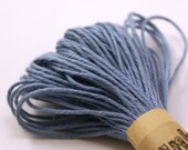 Free Shipping - 15 Yards of SOLID colored STEEL BLUE Bakers Twine String - for crafting, gift wrapping, packaging