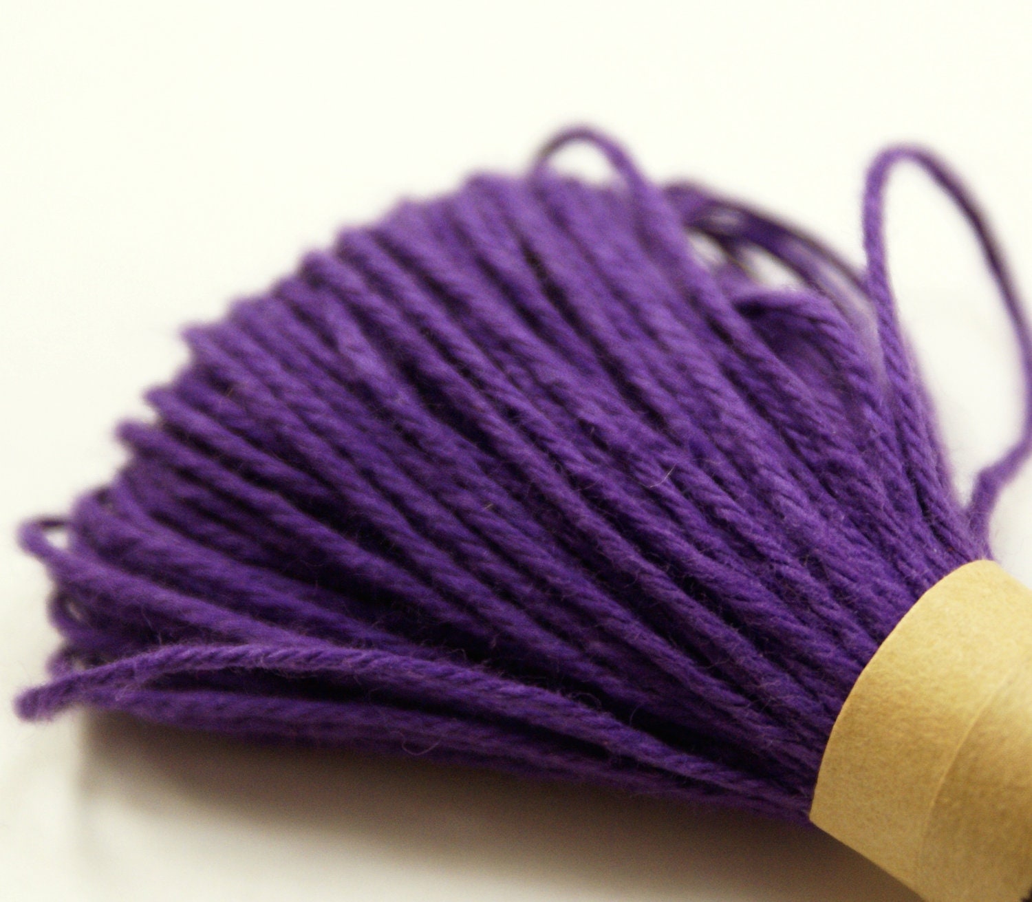 Free Shipping - 15 Yards of SOLID colored ROYAL PURPLE Bakers Twine String - for crafting, gift wrapping, packaging
