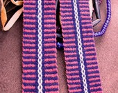 Red White and Blue Wool Sash