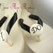 Ivory Wedge Bridal Flip Flops I DO Satin Personalized Monogrammed Wedding Bride high platform heel Wedding Ribbon,  brides, bridesmaids