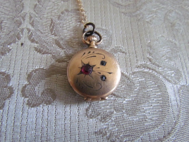 Antique Fausse Montre Pendant c.1870