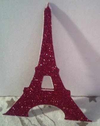 Eiffel Tower Pictures Christmas on Diy Eiffel Tower Christmas Ornaments Set Of 6 By Hilemanhouse