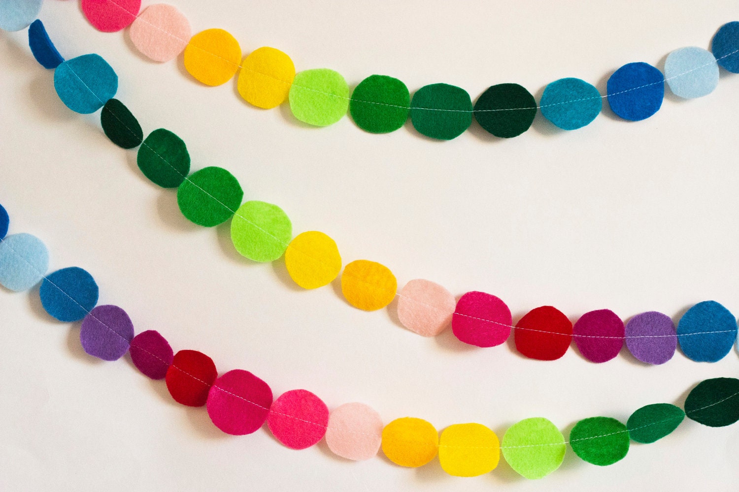 Felt Garland (Rainbow)