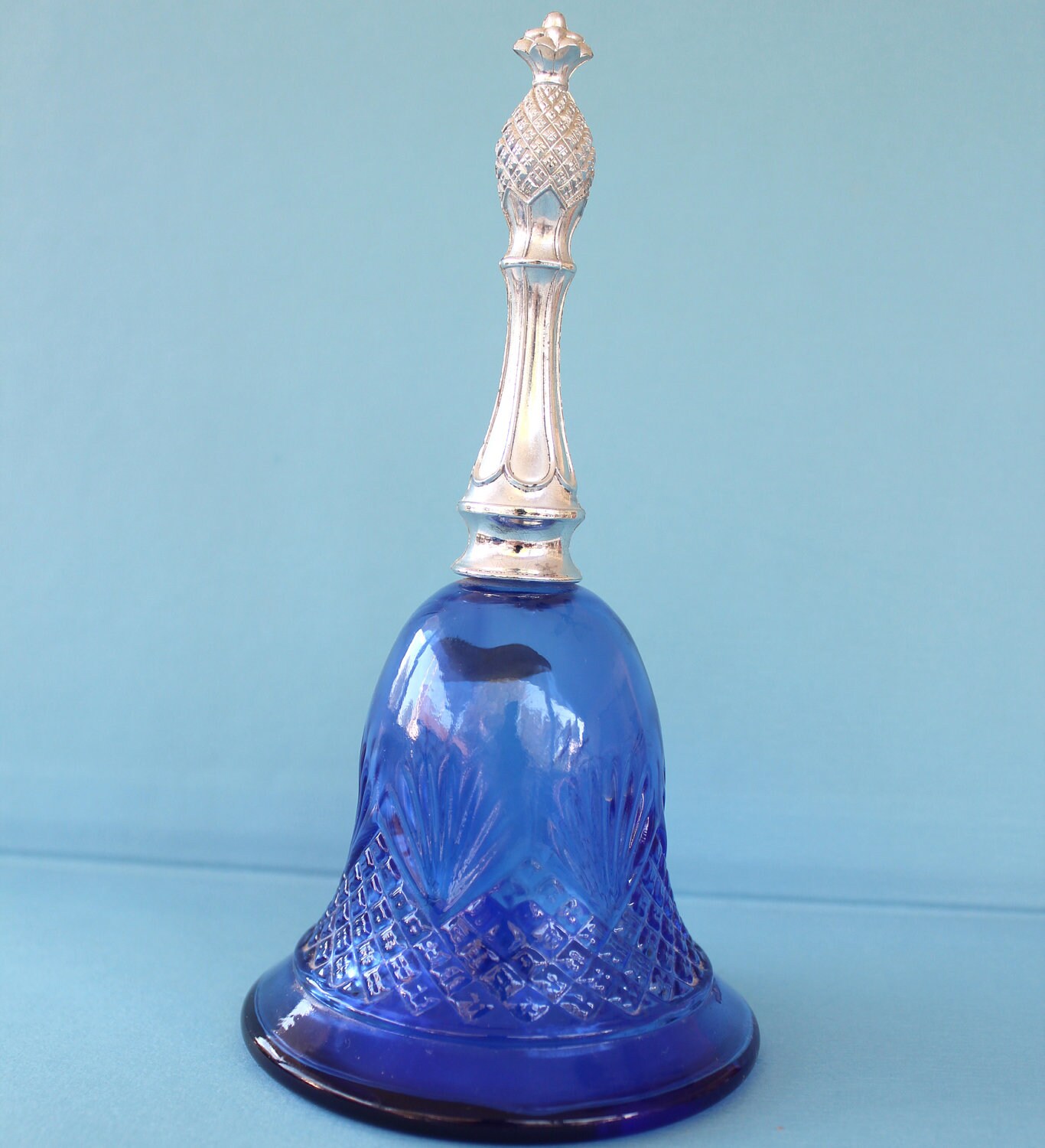 Blue Glass Bell