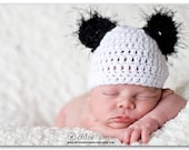 Newborn Baby Panda Hat Great Photography Prop Pick Your Color