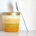 Ice Cream Cozy Pint Cover Sleeve Mustard Yellow Ombre