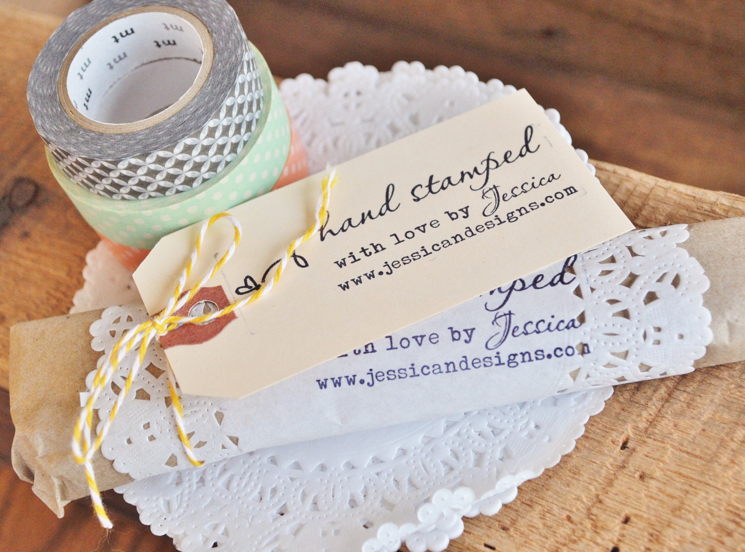 GIFT WRAPPING SERVICE - Add pretty gift wrap & a note to your jessicaNdesigns order