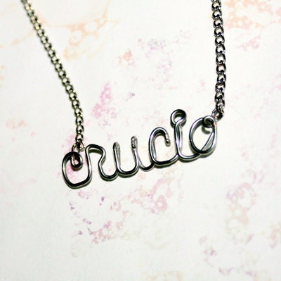 Crucio Necklace Harry Potter Unforgivable Curse