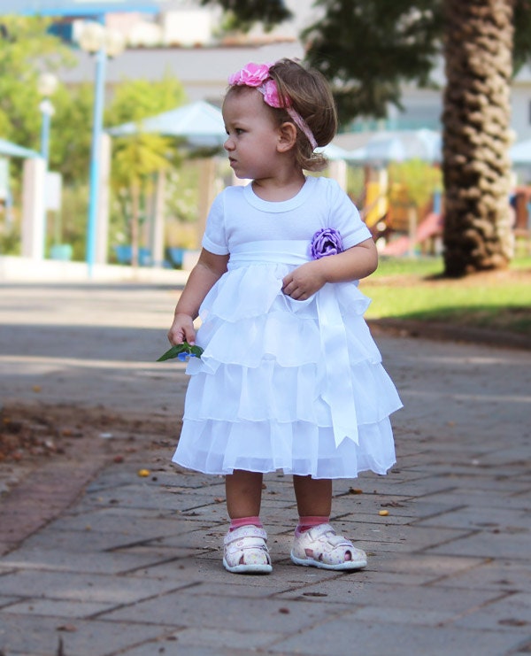 Flower girl party dress in glamour vintage style, size from 2T to 6 y.o.,  photo prop