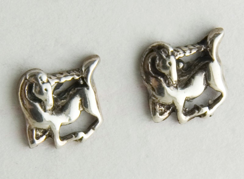 Mythical Sterling Silver Post Earrings
