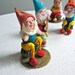 Vintage Christmas Elves on Pine Cones Made in Japan 1950s Elf