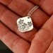 Sterling Silver Flower in the Garden Necklace Pendant