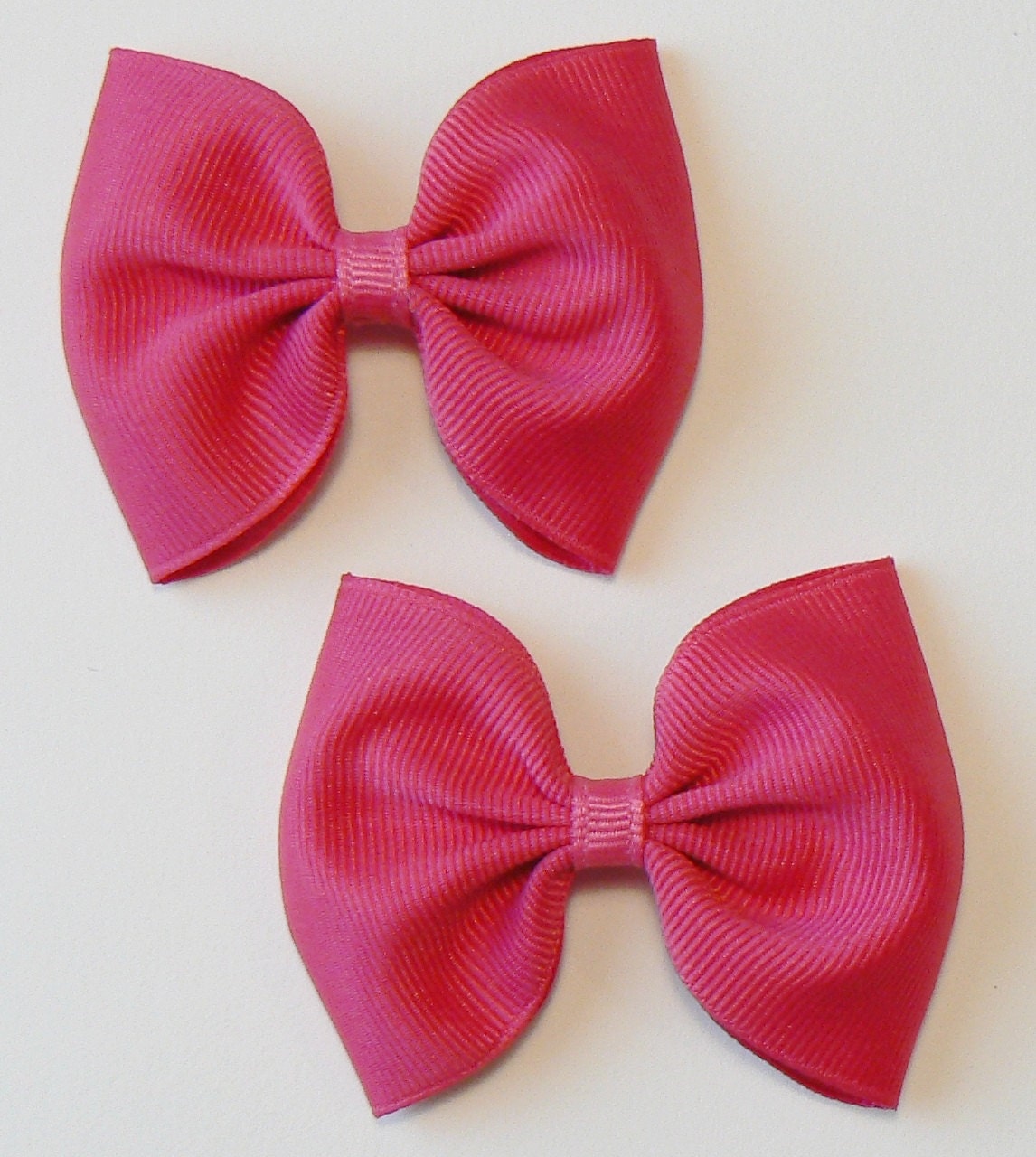Girls Hair Bow Set Childrens Kids Boutique  Fashion Hair Clip Hairbows Hair Accessories (Set of 2) Choose Colors