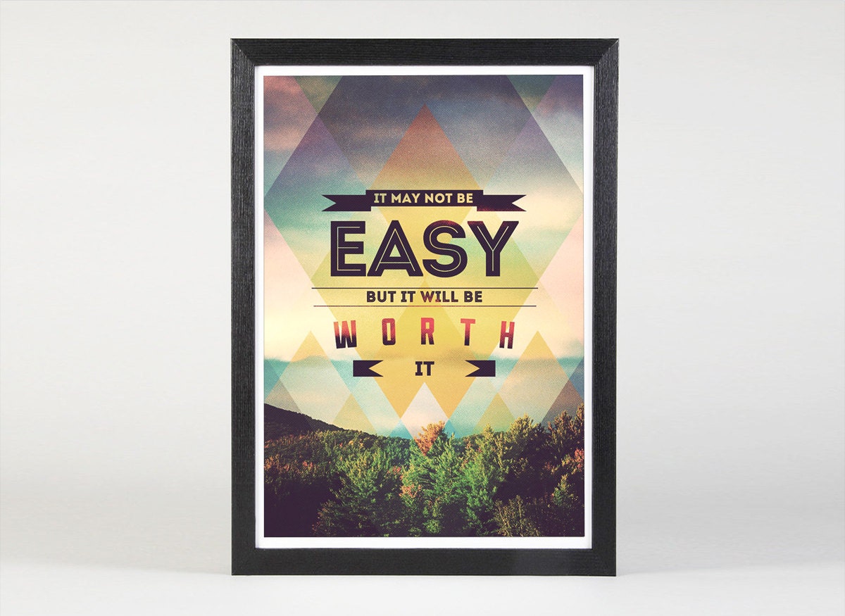 Worth - Quote Print Limited Edition