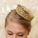 Golden Princess Fairytale Lace Crown