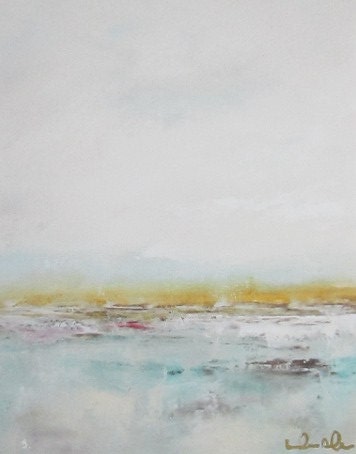 Pretty Sea 8 x 10 Giclee Print, Matted to 11 x 14