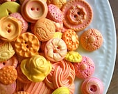 Edible Vintage Buttons -Parisian Spice - By Andie's Specialty Sweets -100