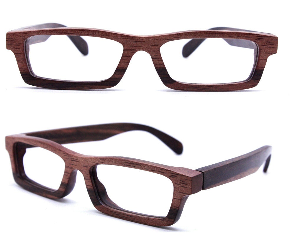handmade LOVE-WOOD  ebony  rosewood eyeglasses gasses frames
