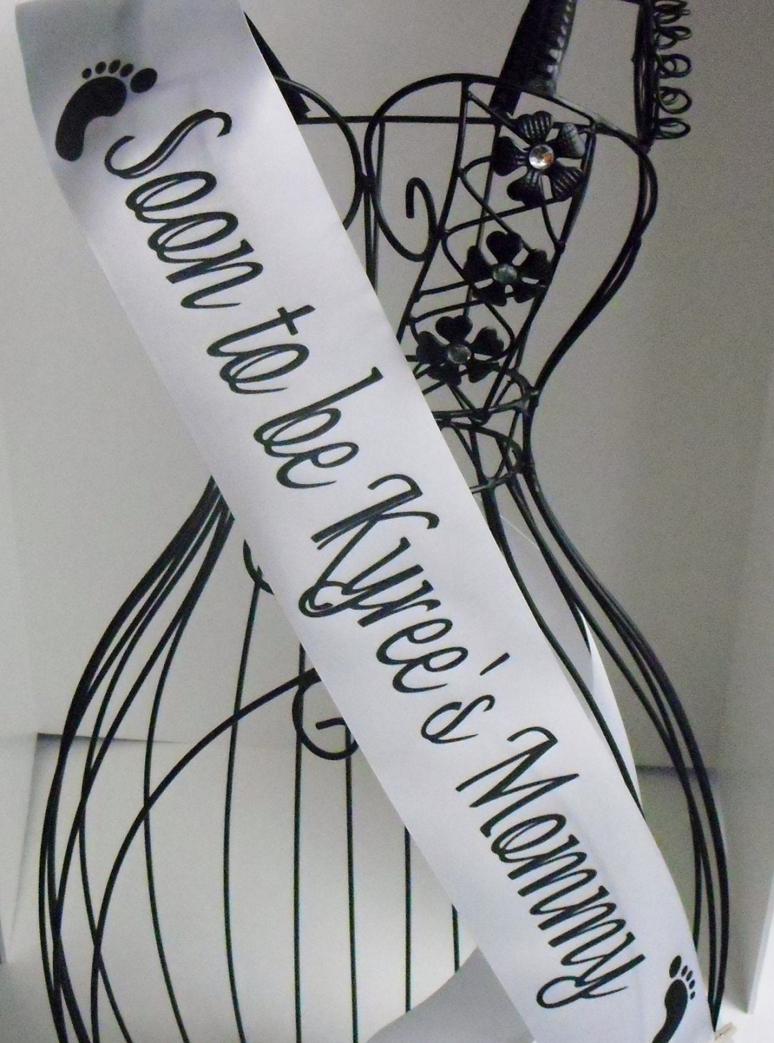 Personalized Baby Shower Sash