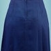 Blue skirt, Mini skirt, Womens skirt, High waist skirt,  Navy blue skirt, A line skirt, Classic skirt, On sale