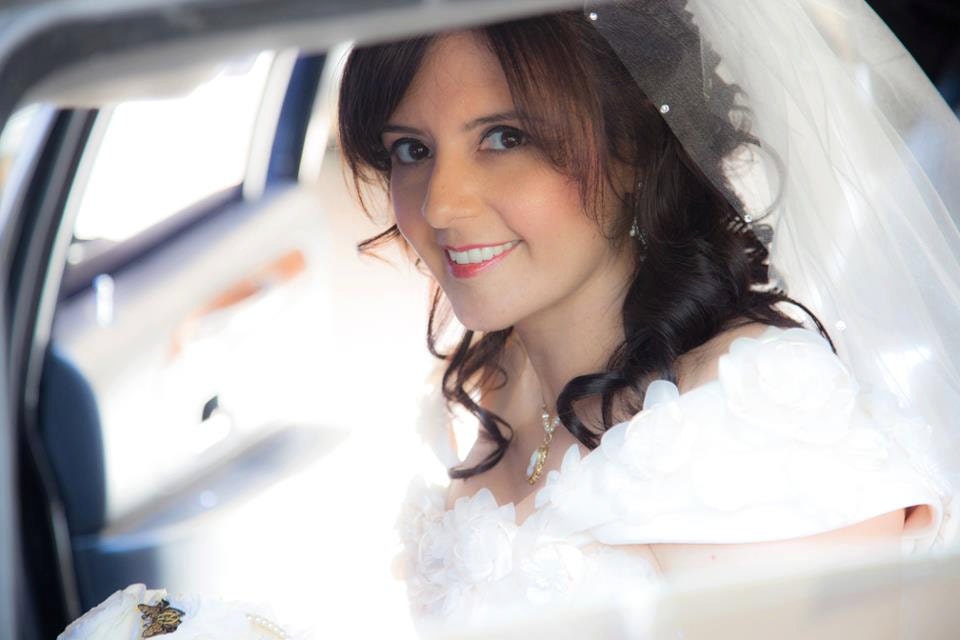 Wedding Veil - One Tier Cut Edge Fingertip Length with Genuine Swarovski Crystals - any color