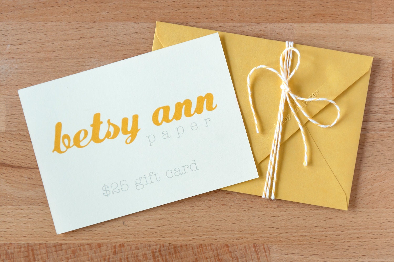 betsy ann paper gift certificate