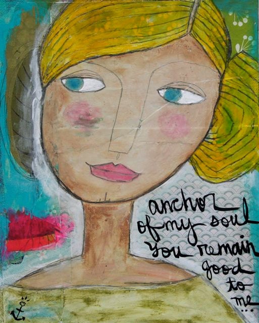 ANCHOR OF MY soul  8x10 print