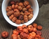 Putka Pods (orange, mini pumpkins, Halloween, Fall, Autumn, harvest, Thanksgiving,  Mabon, Samhain)