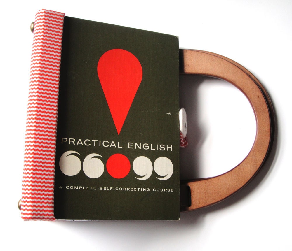 Practical English Book Purse
