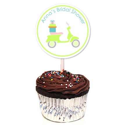 Vespa Cupcake Toppers Il_570xn