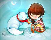 In the Snow - A5 Print