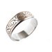 Vintage Sterling Silver Filigree Ring Band - Size 6.5 Jewelry / Rustic Scrolls