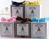 BABYCAKES... Teddy Bear themed Cupcake Mix Baby Shower Party Favors- Favor Boxes - Set of 12 Favors in ANY color